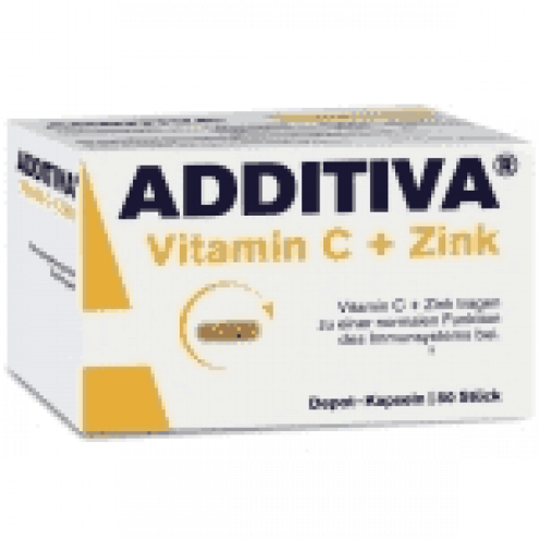 Additiva витамин C+ цинк 80 капсул